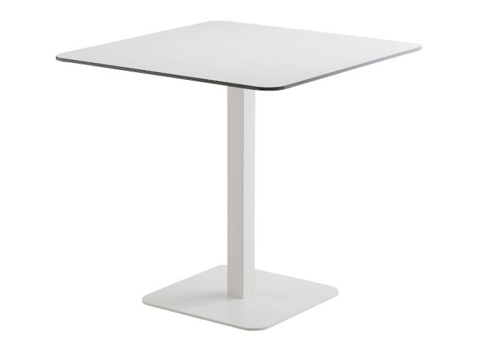 Sit-to-Stand стол 75*75 белый 301 201 W3 07